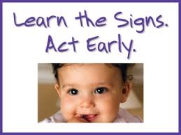 Act Early logo with a Baby smiling 
